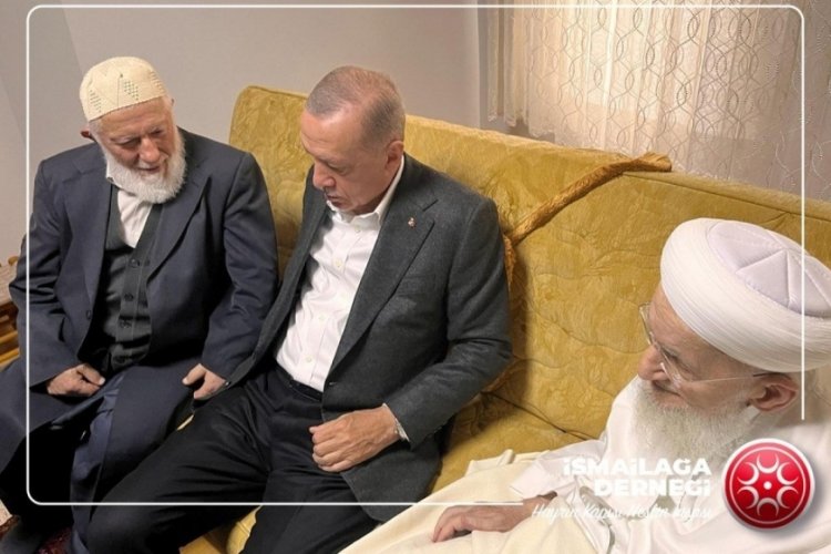Cumhurbaşkanı Erdoğan'dan İsmailağa Cemaati'ne ziyaret
