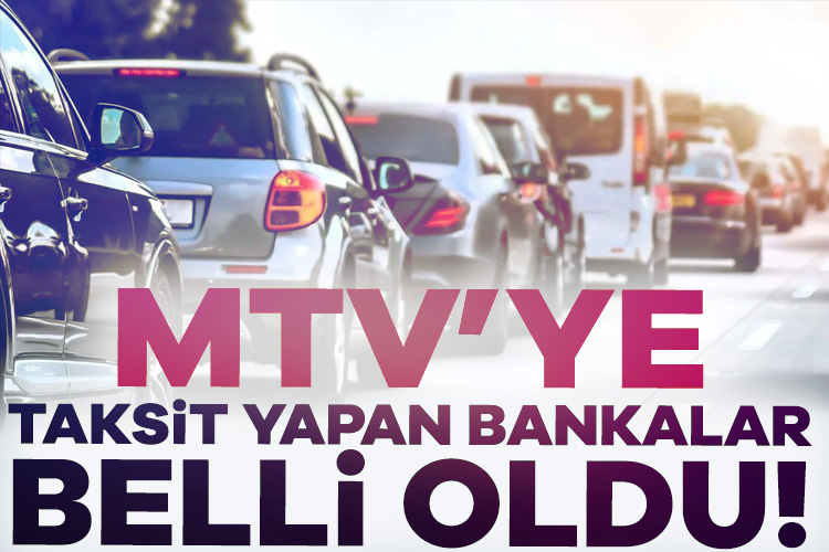 Motorlu Taşıtlar Vergisi’ne taksit yapan bankalar belli oldu – Ekonomi Haberleri