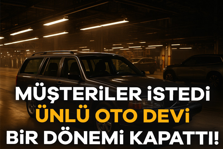 Müşteriler istedi, ünlü otomotiv devi bir dönemi kapattı – Ekonomi Haberleri
